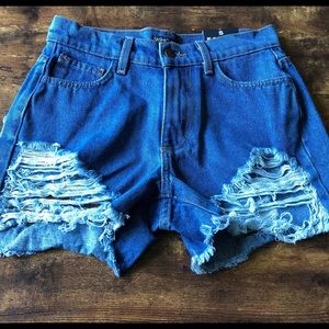 FASHION NOVA HIGH WAISTED SHORTS